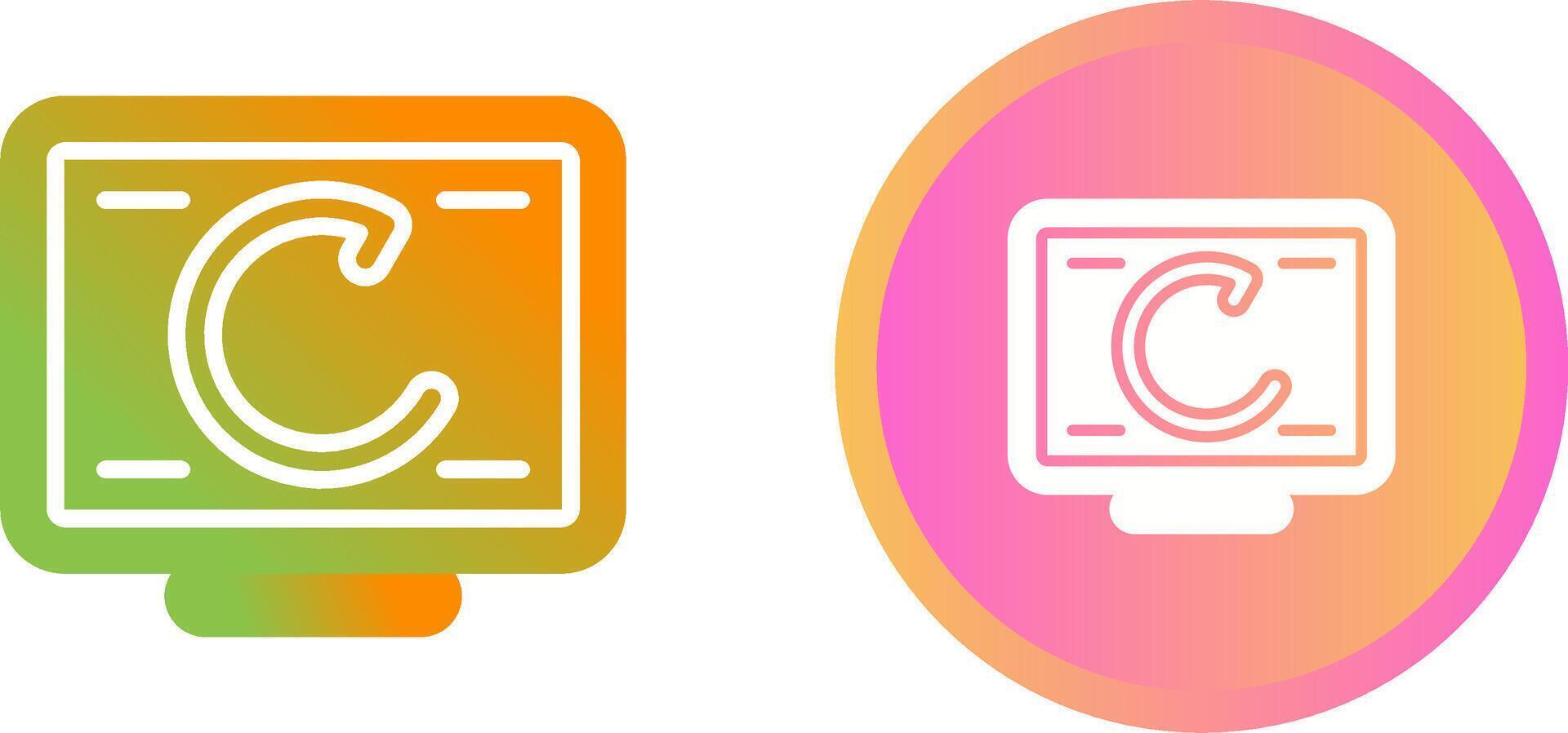 Rotation Vector Icon