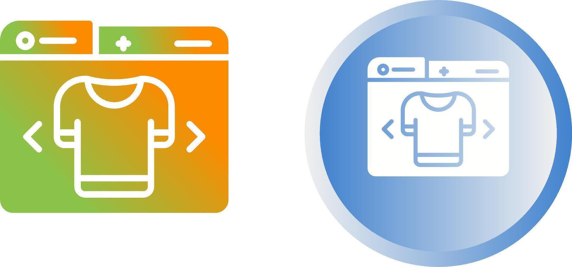 Clothing Store Vector Icon