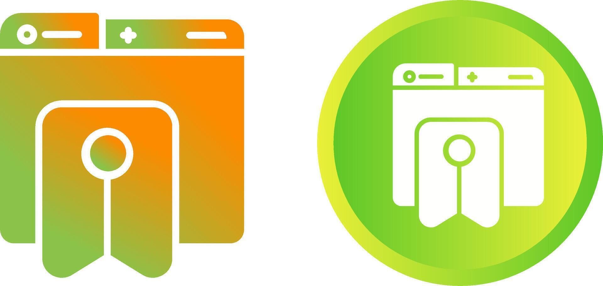 Bookmarked Vector Icon