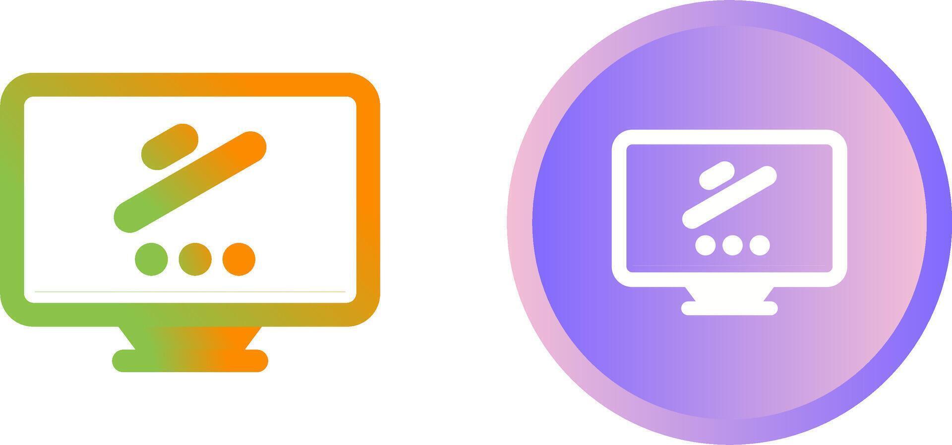 Desktop Vector Icon