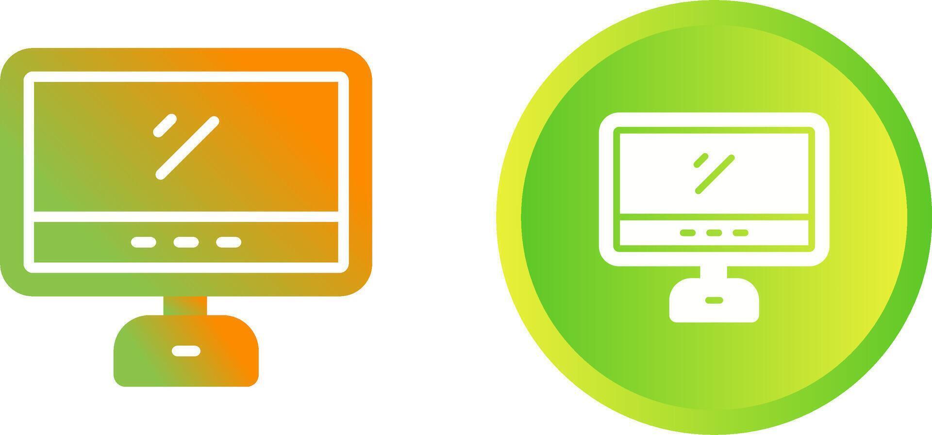 Desktop Vector Icon