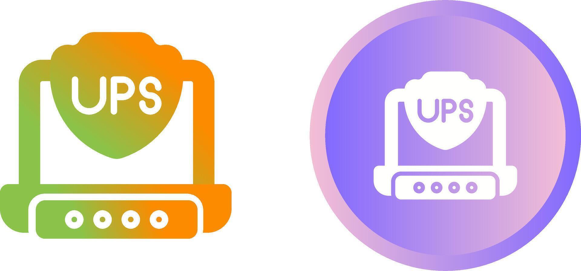 UPS Vector Icon
