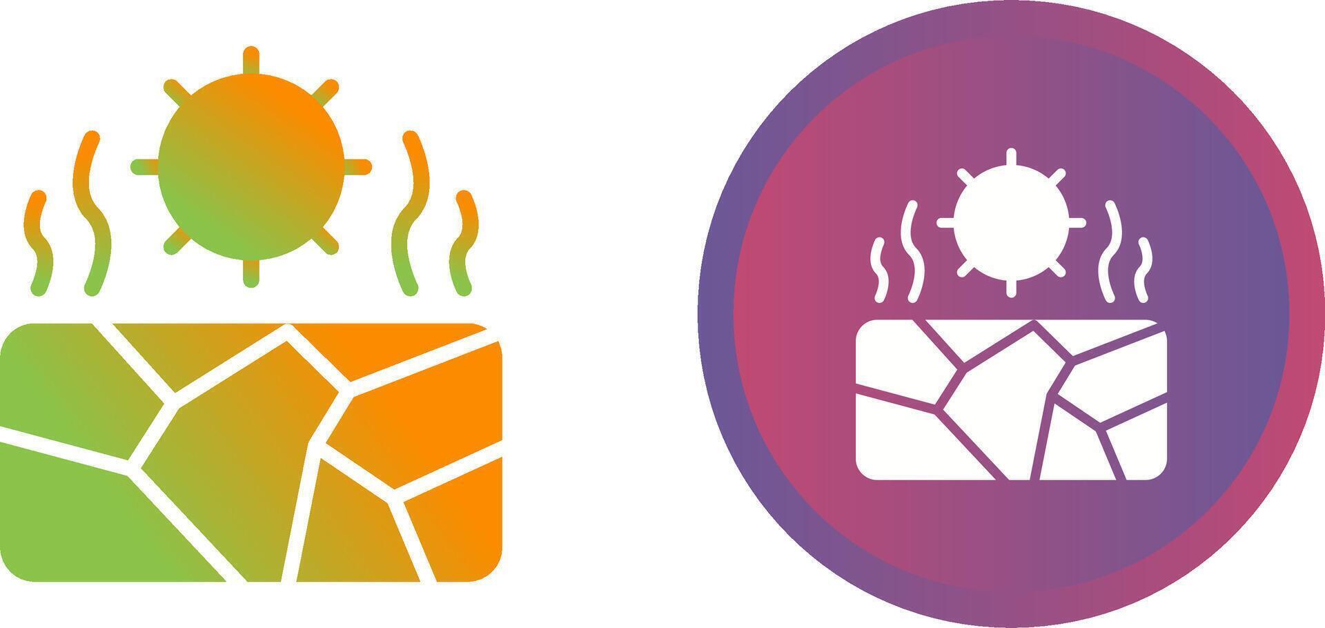 Drought Vector Icon