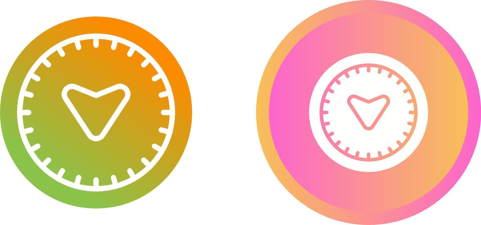 South Vector Icon