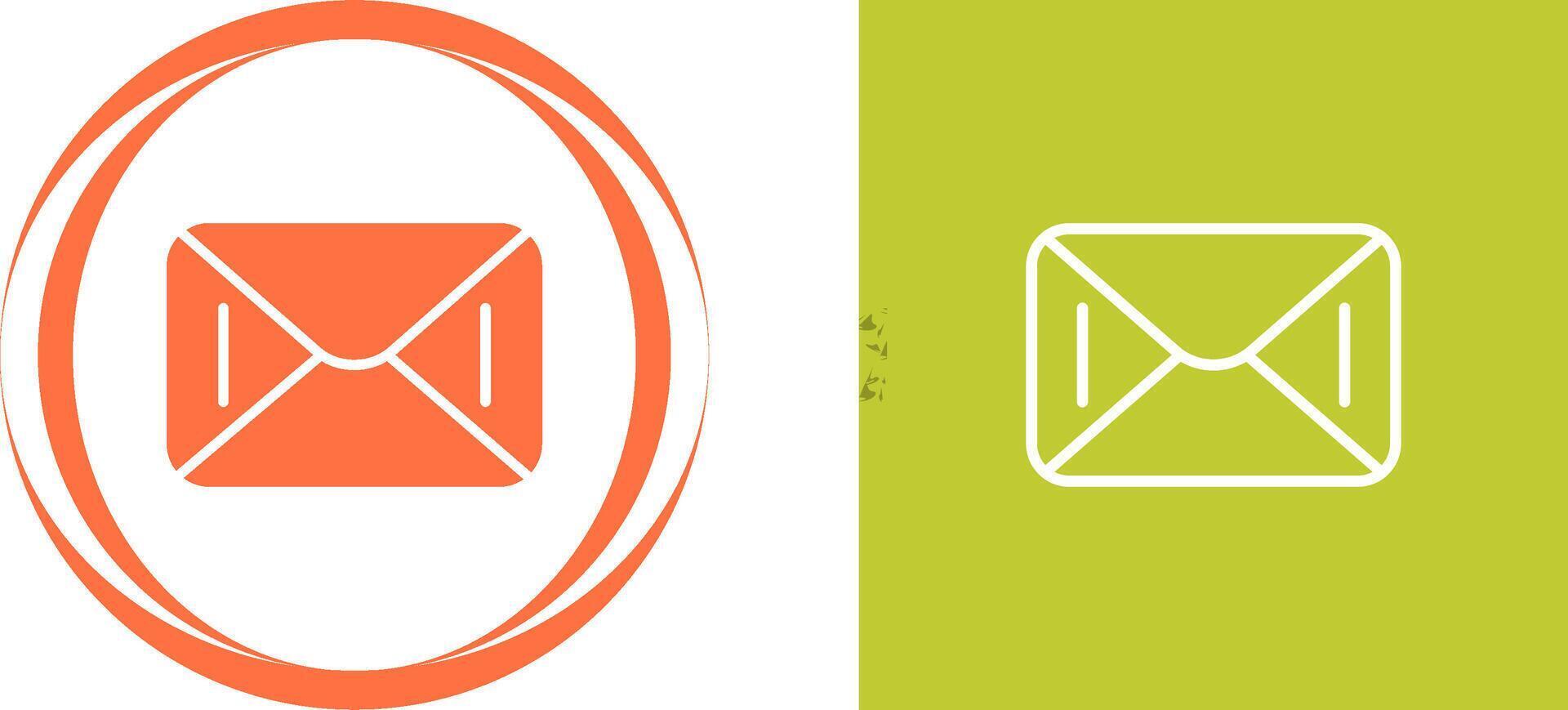 icono de vector de correo