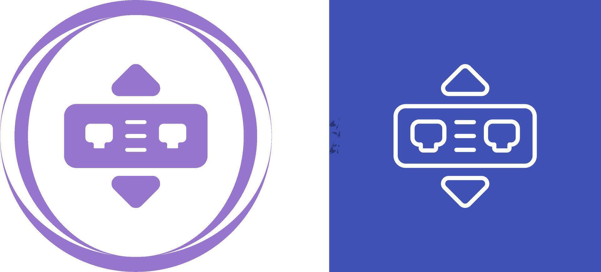Network Bridge Vector Icon