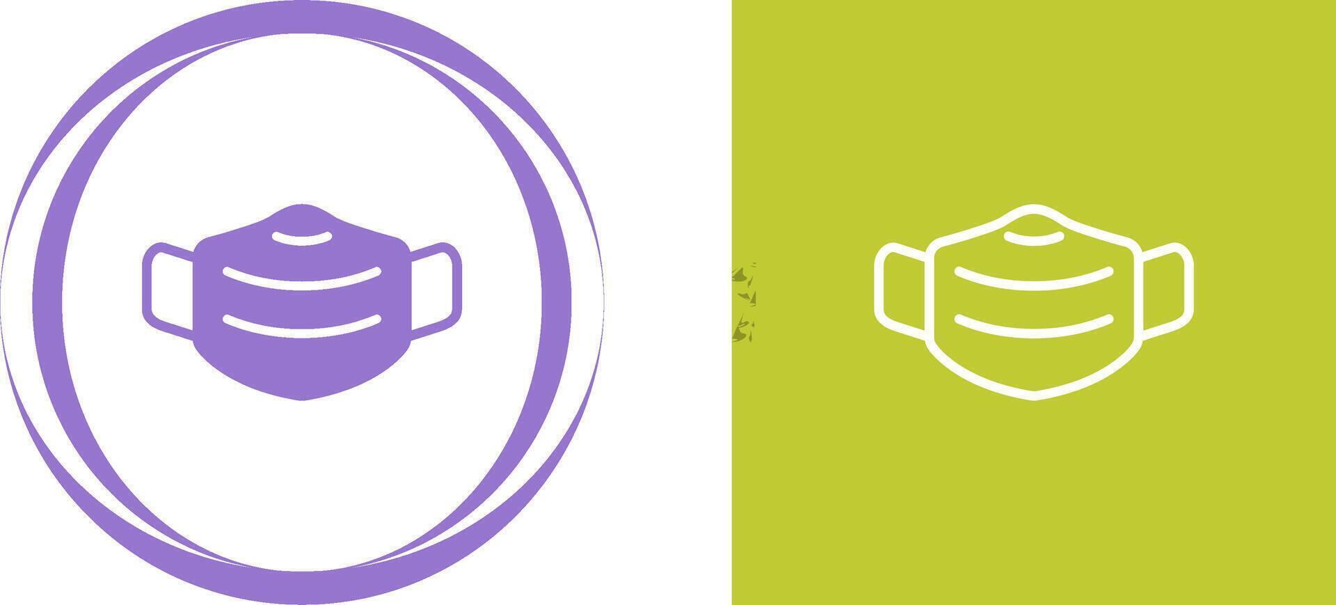 N95 mask Vector Icon