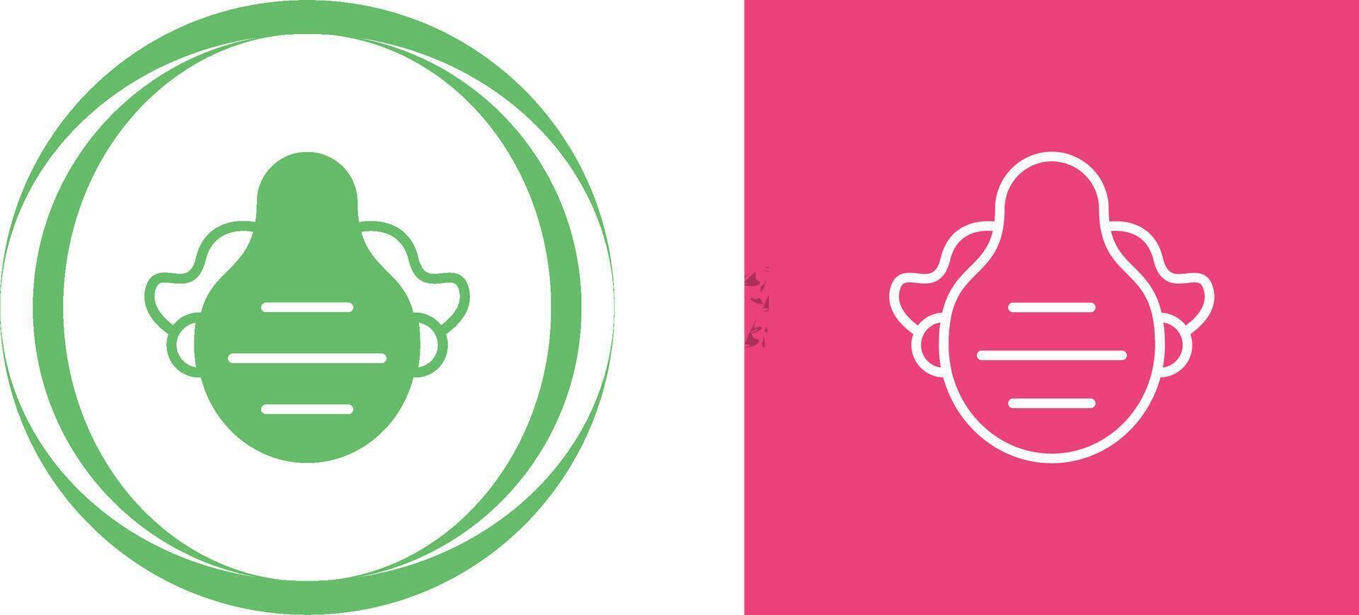 Dust mask Vector Icon