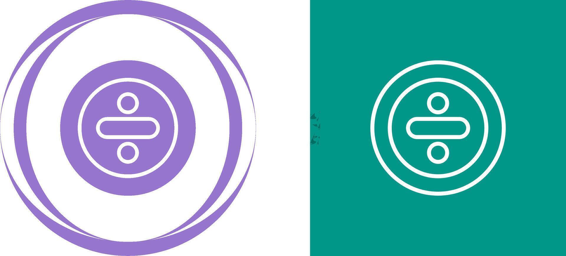 Division Vector Icon
