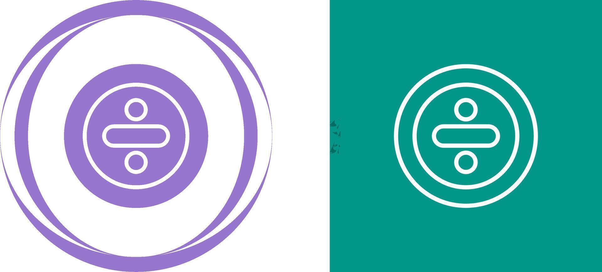 Division Vector Icon