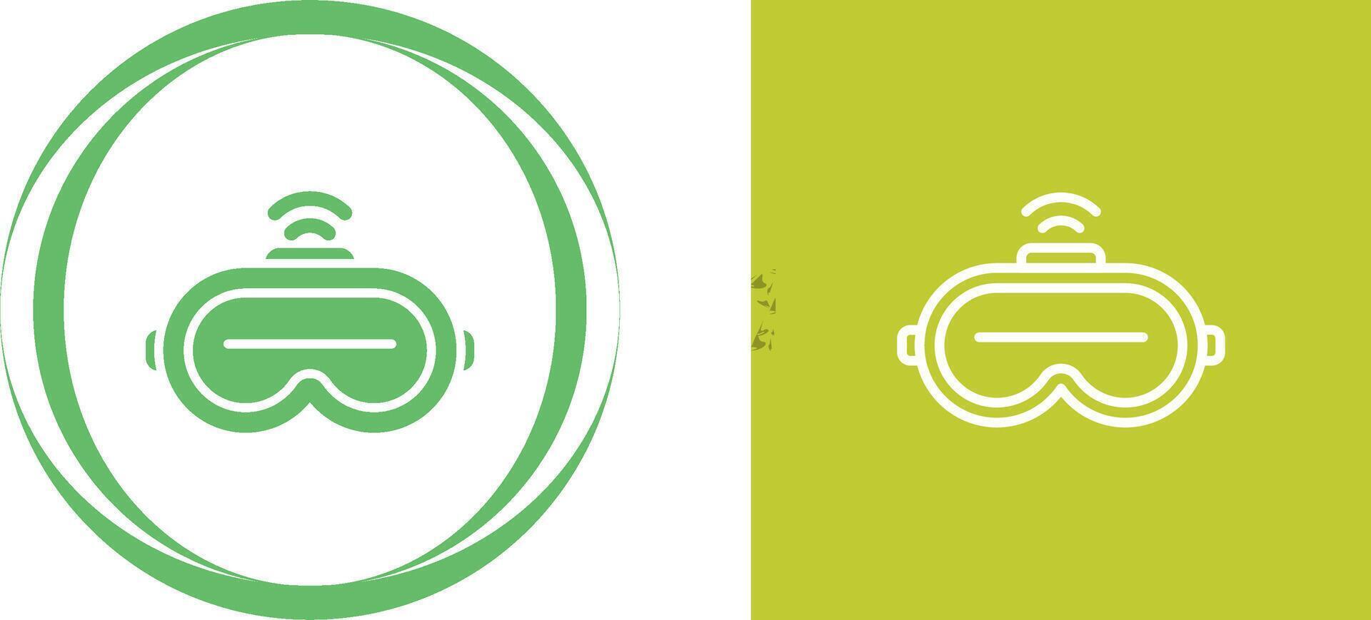 Augmented Reality Headset Vector Icon
