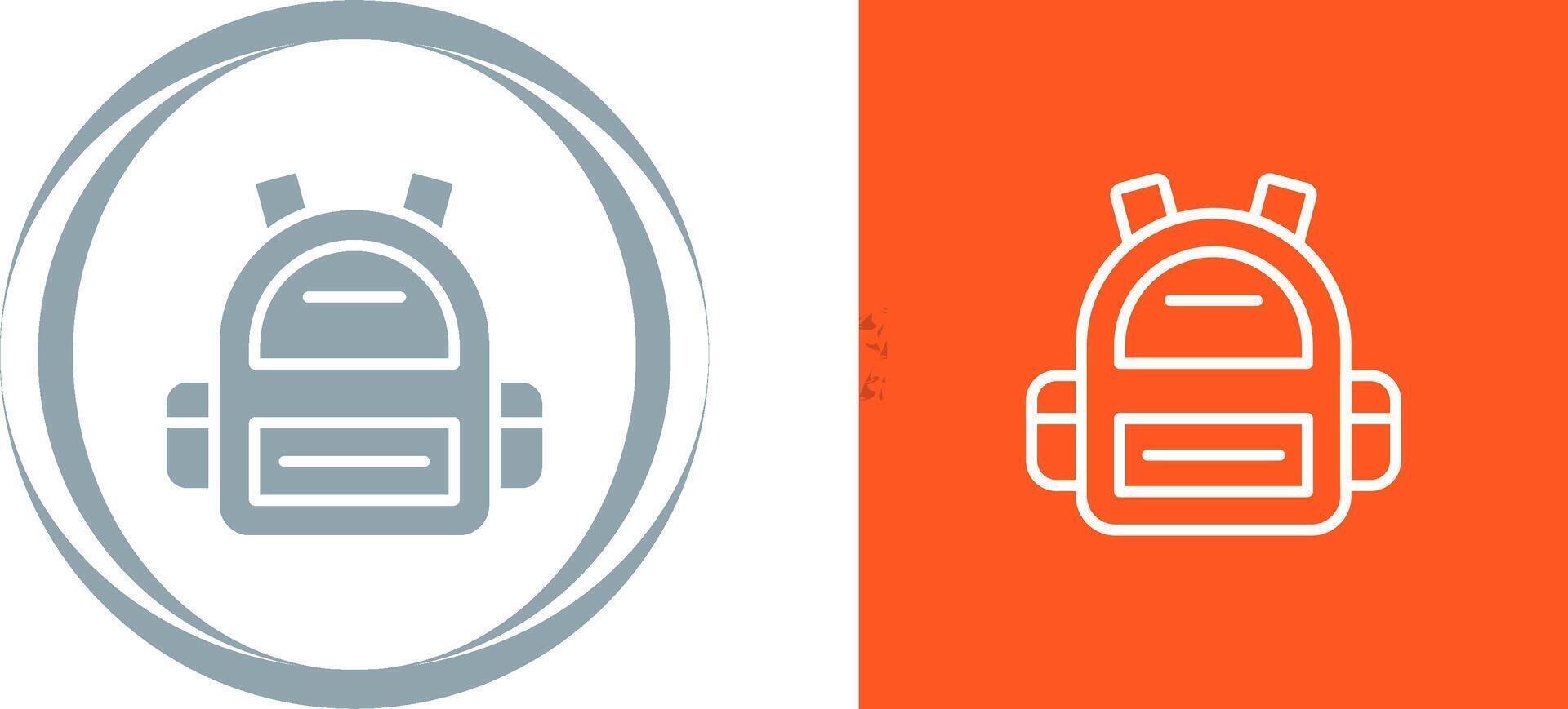 Backpack Vector Icon