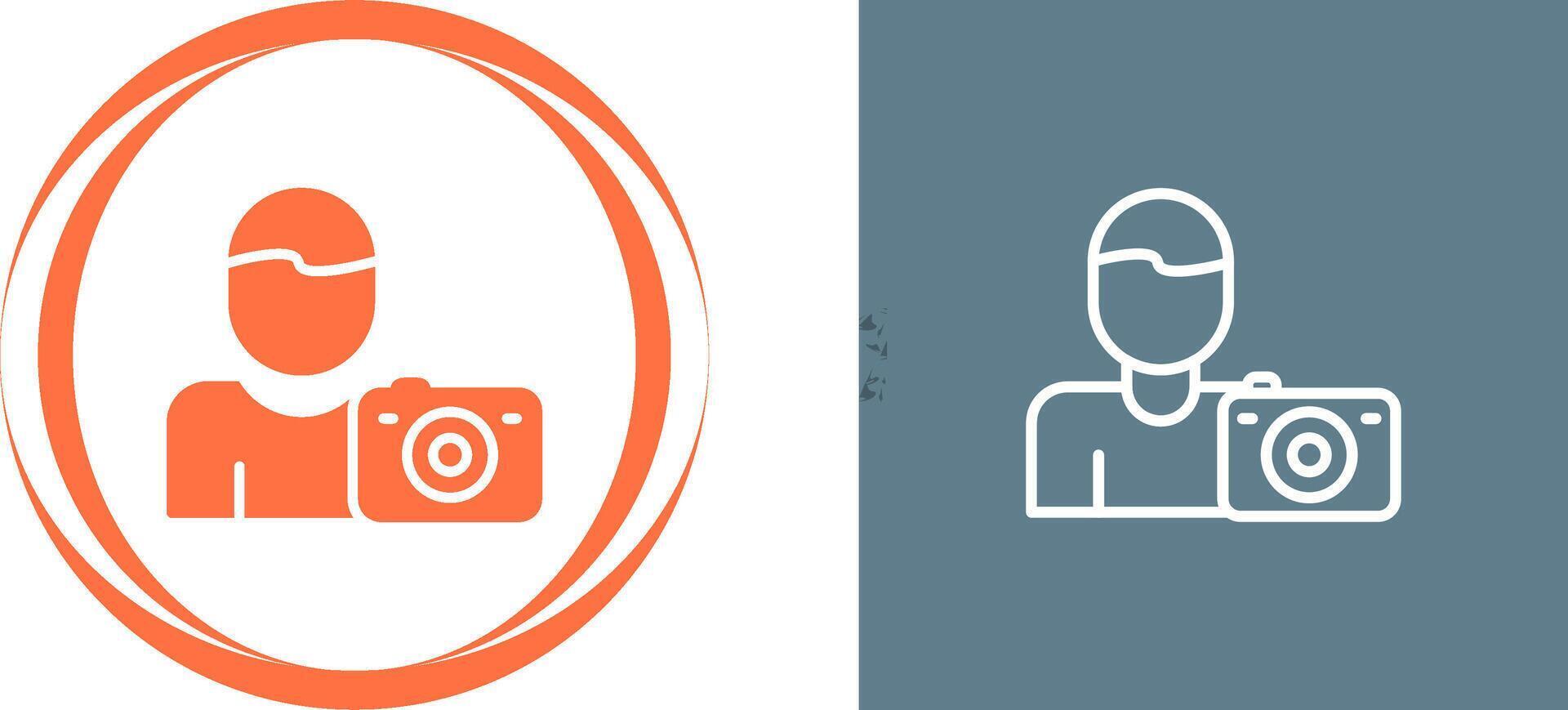 Photographer Vector Icon