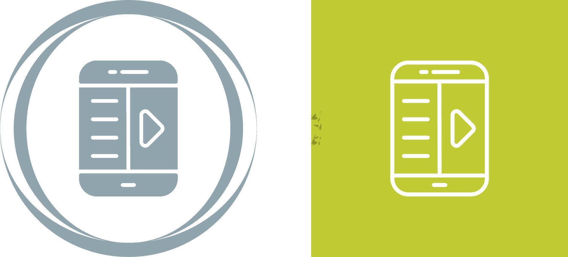 E-Book Reader Vector Icon
