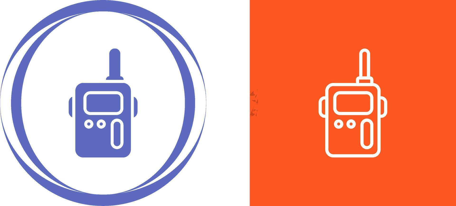Walkie Talkie Vector Icon