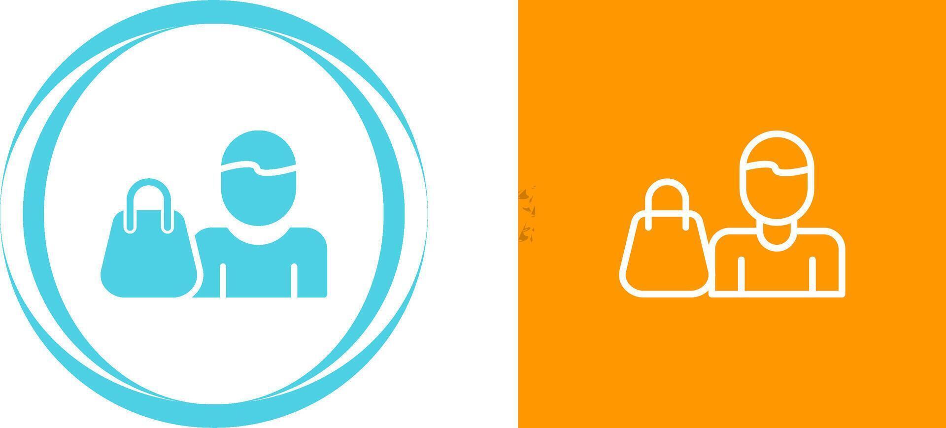 Personal Shopper Vector Icon
