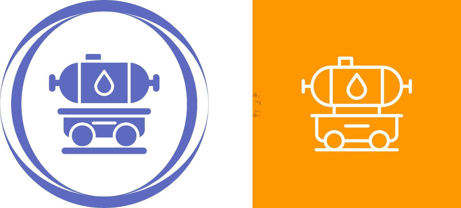Tanker Truck Vector Icon