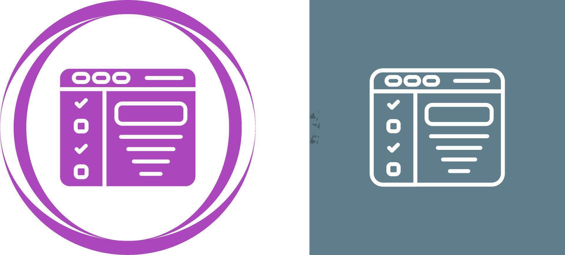 Design Brief Vector Icon