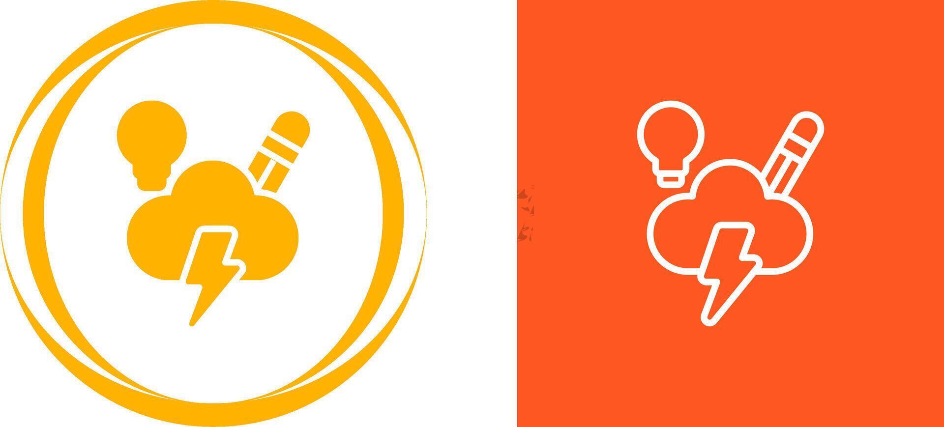 Brainstorming Vector Icon