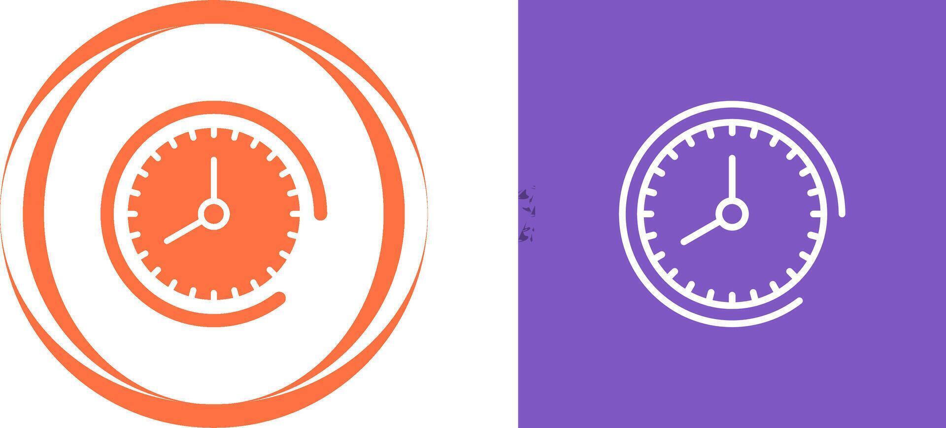 Clock Vector Icon