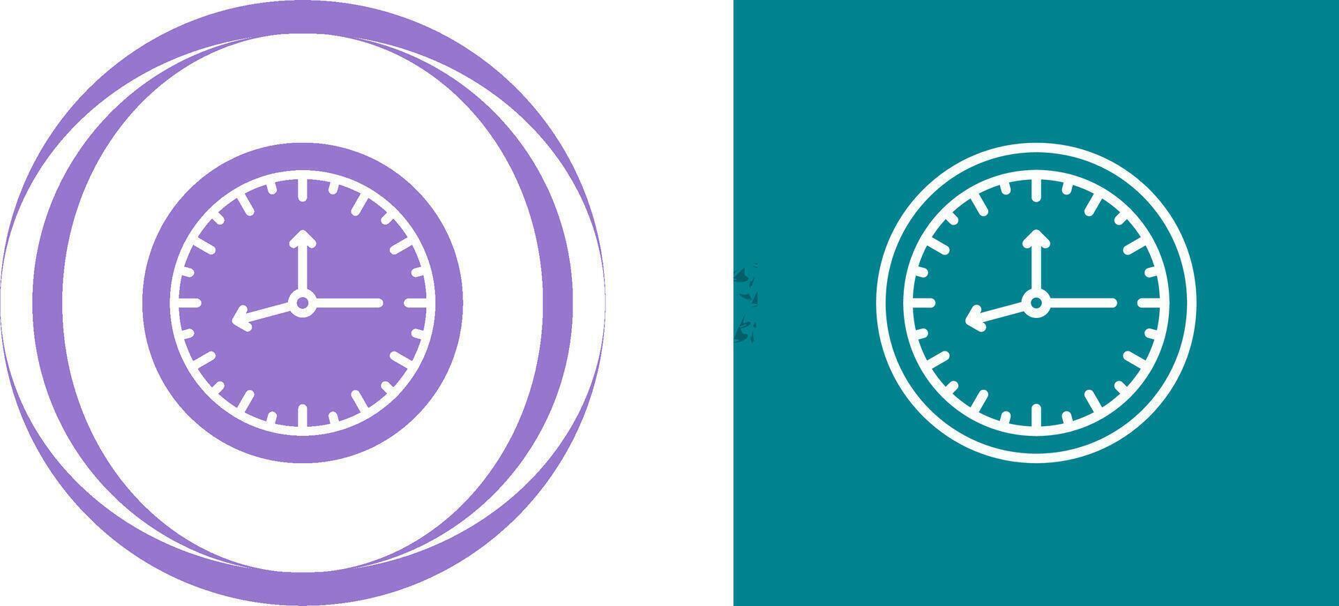Clock Vector Icon