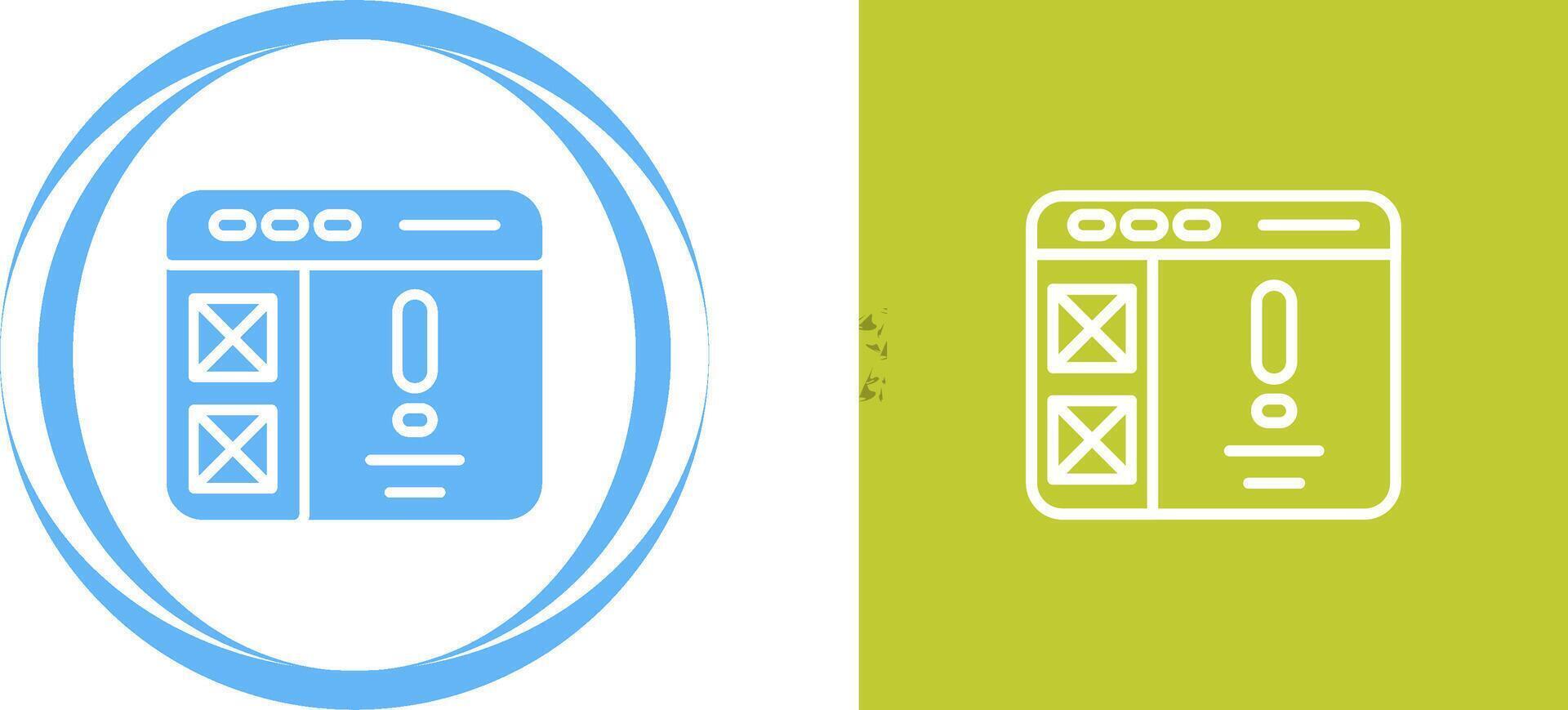 Information Design Vector Icon
