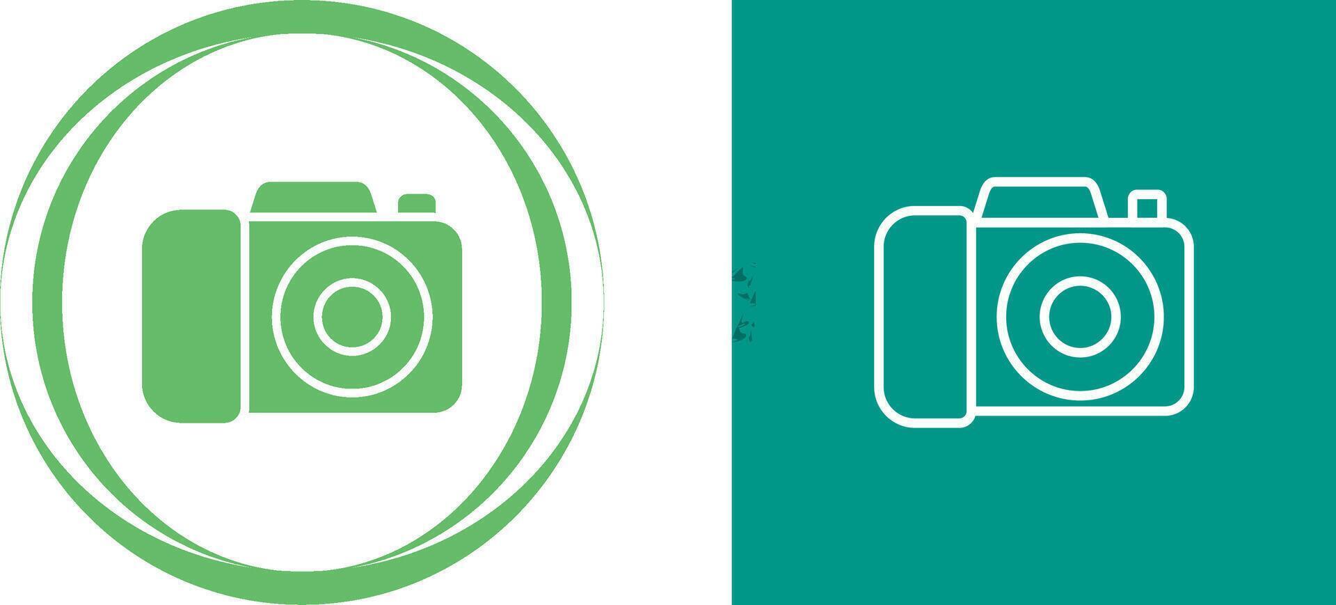 DSLR Camera Vector Icon