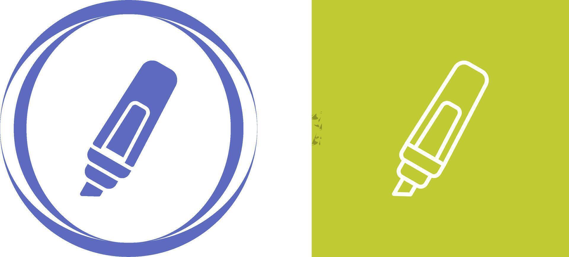 Highlighter Vector Icon