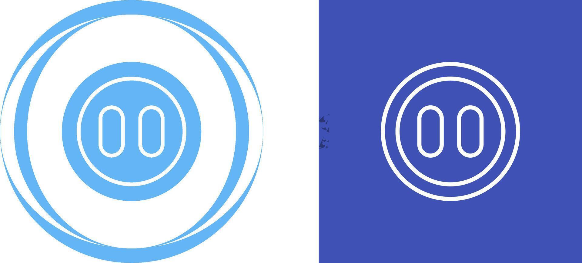 Pause Vector Icon