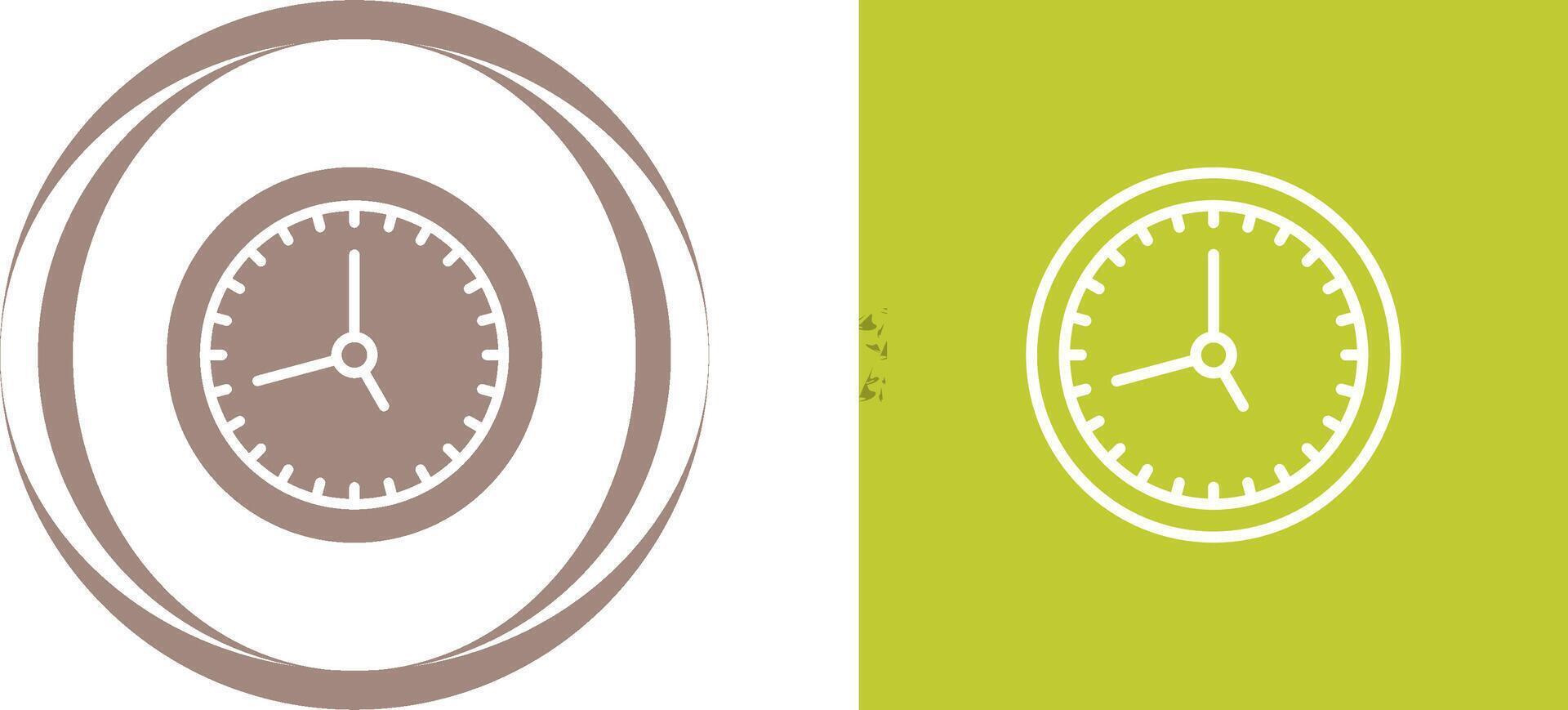 Clock Vector Icon