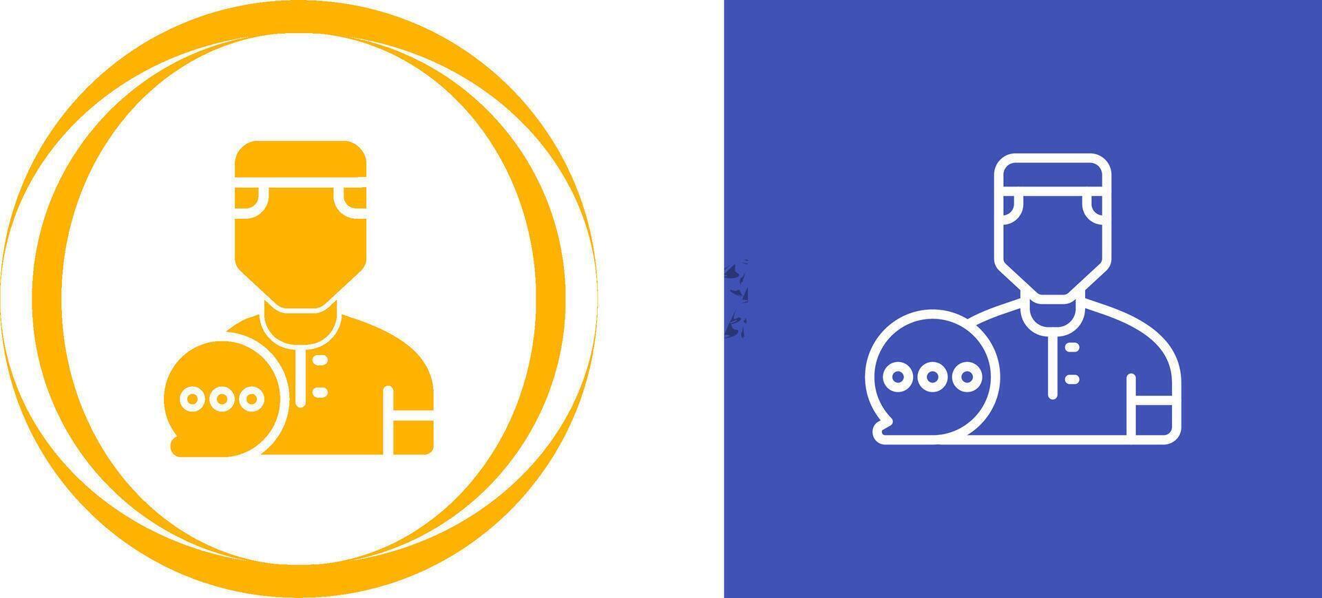 User Chat Vector Icon