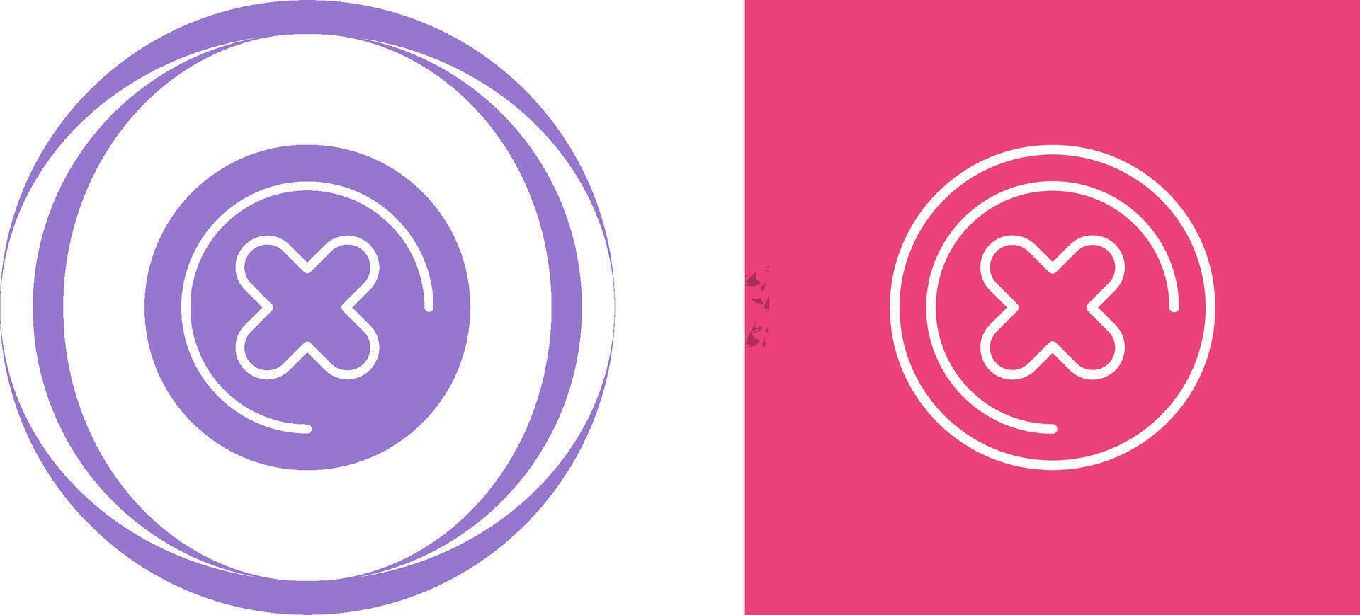 Cross Vector Icon