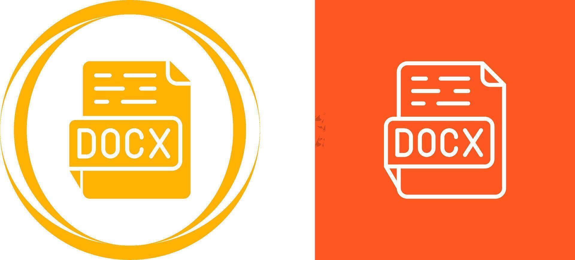 DOCX Vector Icon