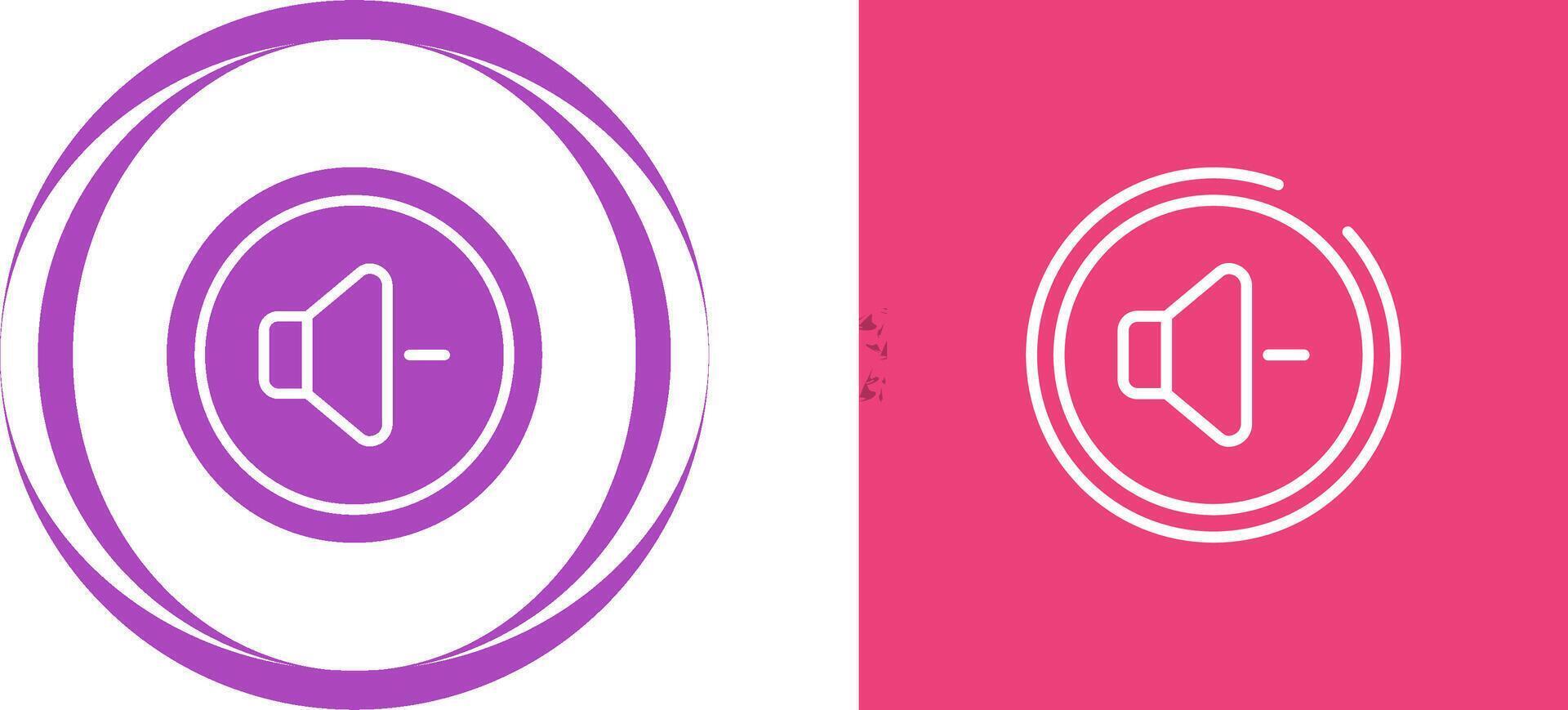 Volume Down Button Vector Icon