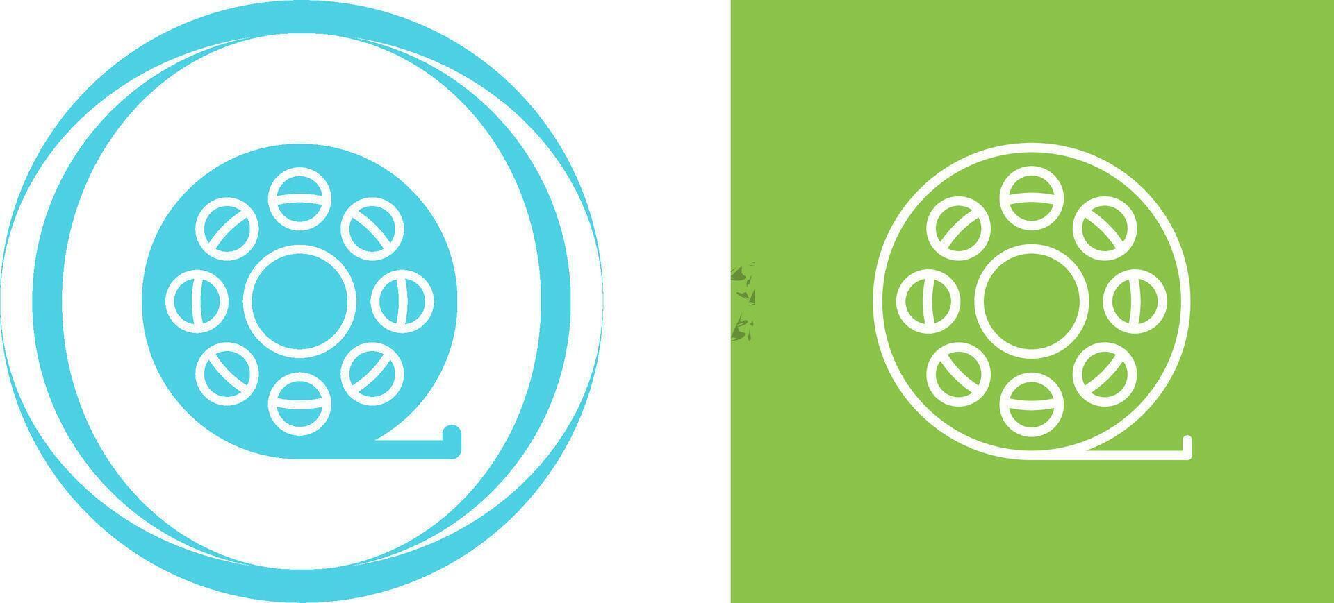 Film Reel Vector Icon