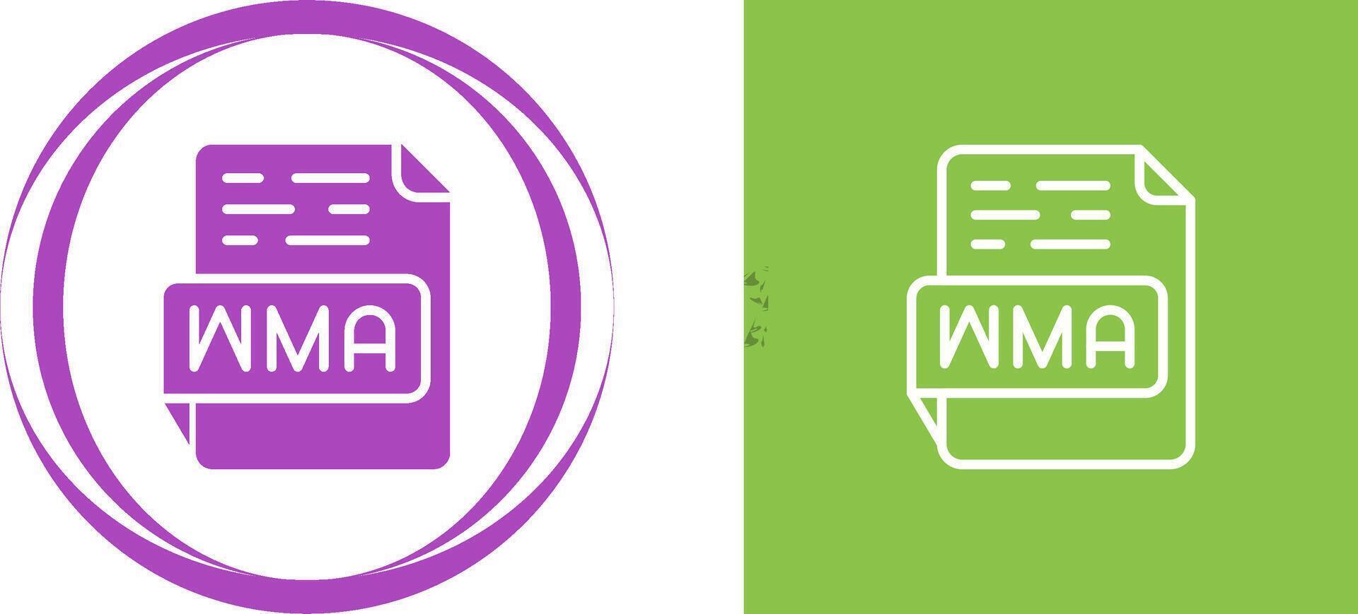 WMA Vector Icon