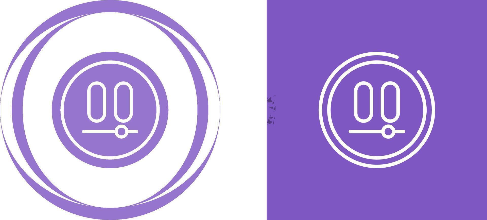 Video Pause Button Vector Icon
