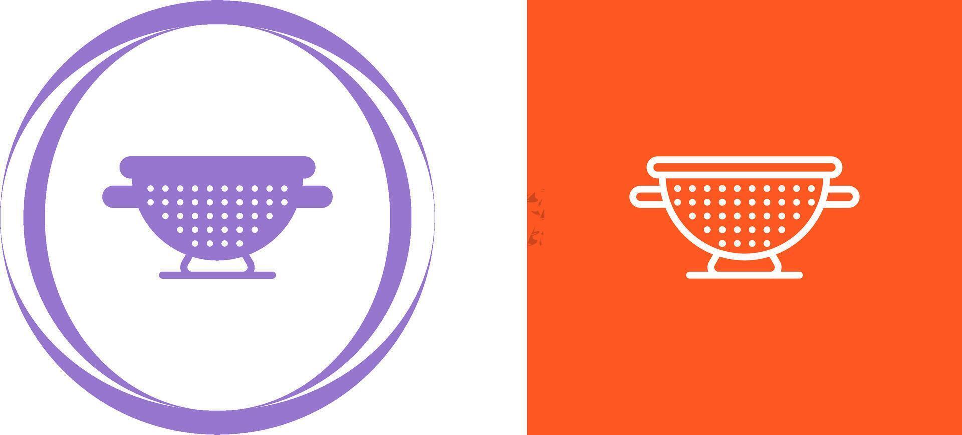 Colander Vector Icon