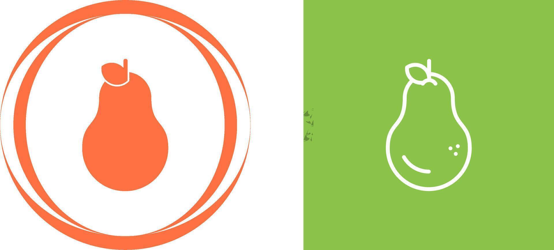 Pear Vector Icon