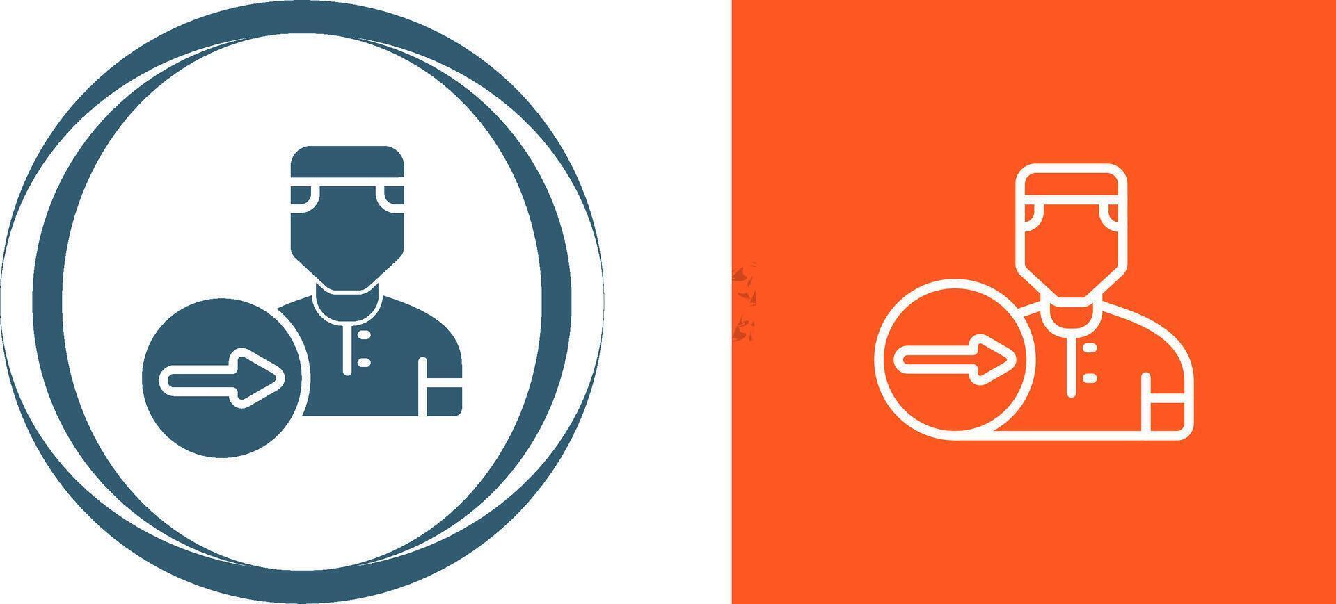 Change Right Vector Icon