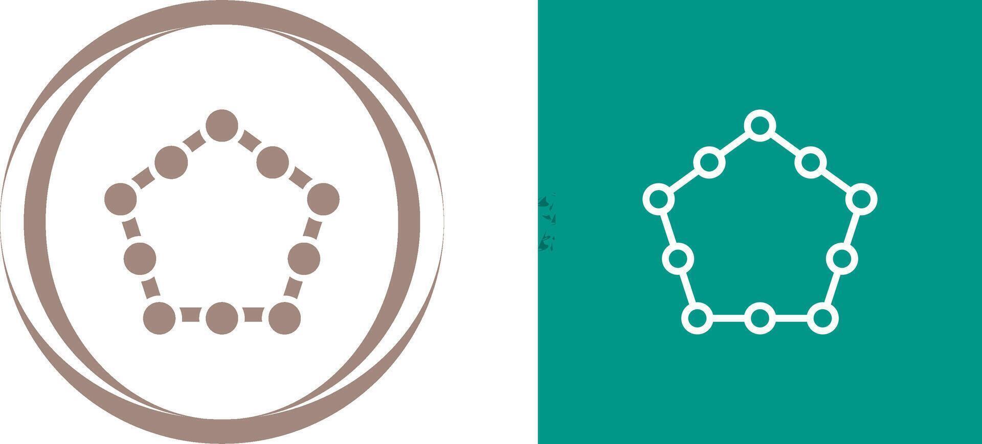 Hexagon Vector Icon