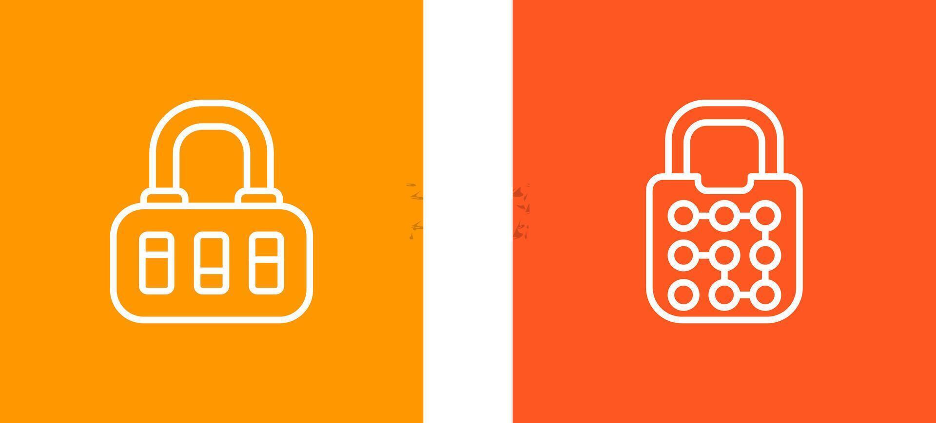 Pattern Lock Vector Icon