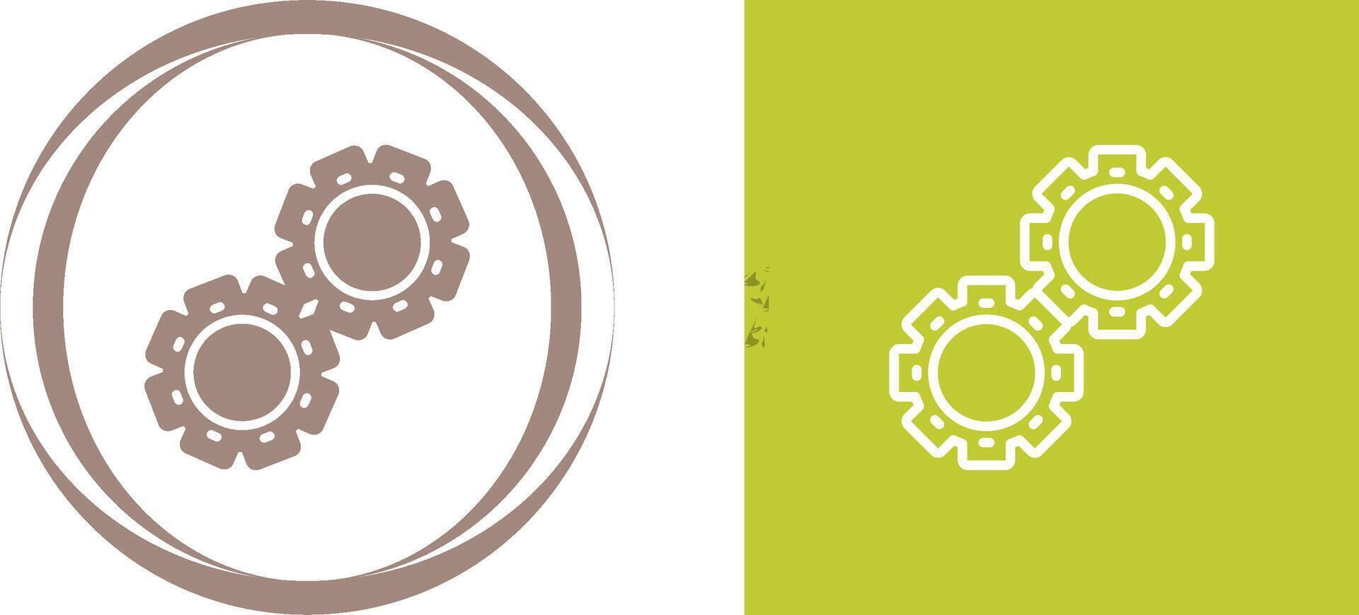 Gears Vector Icon