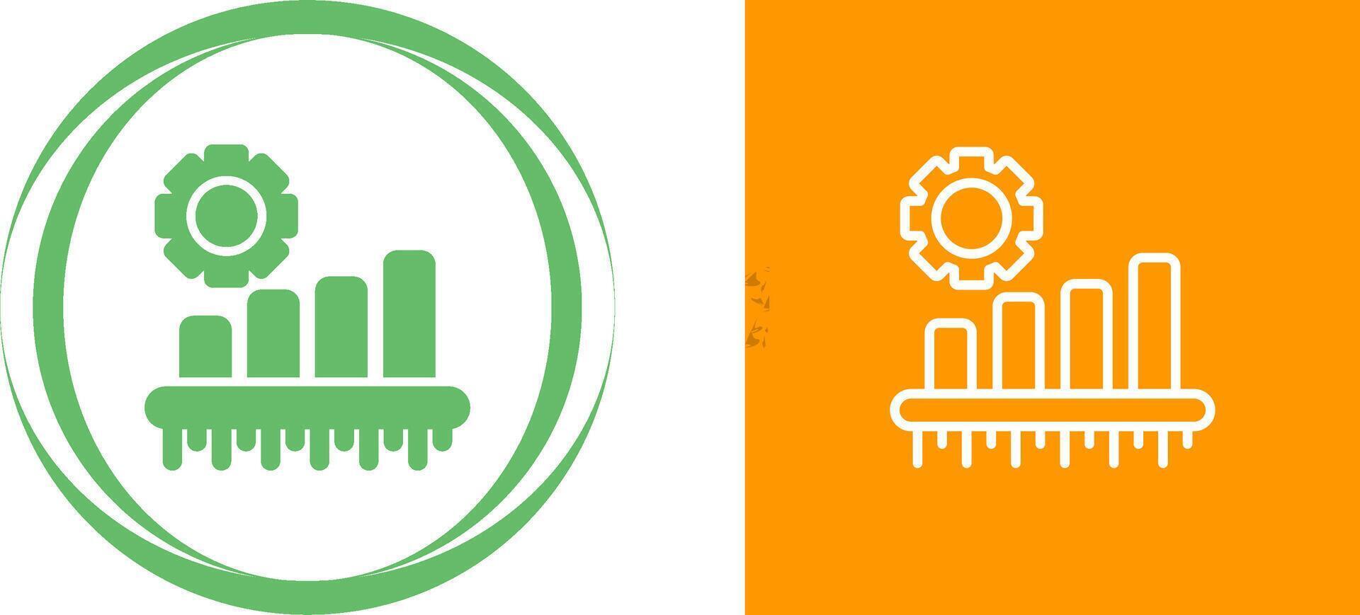 Bar Graph Vector Icon