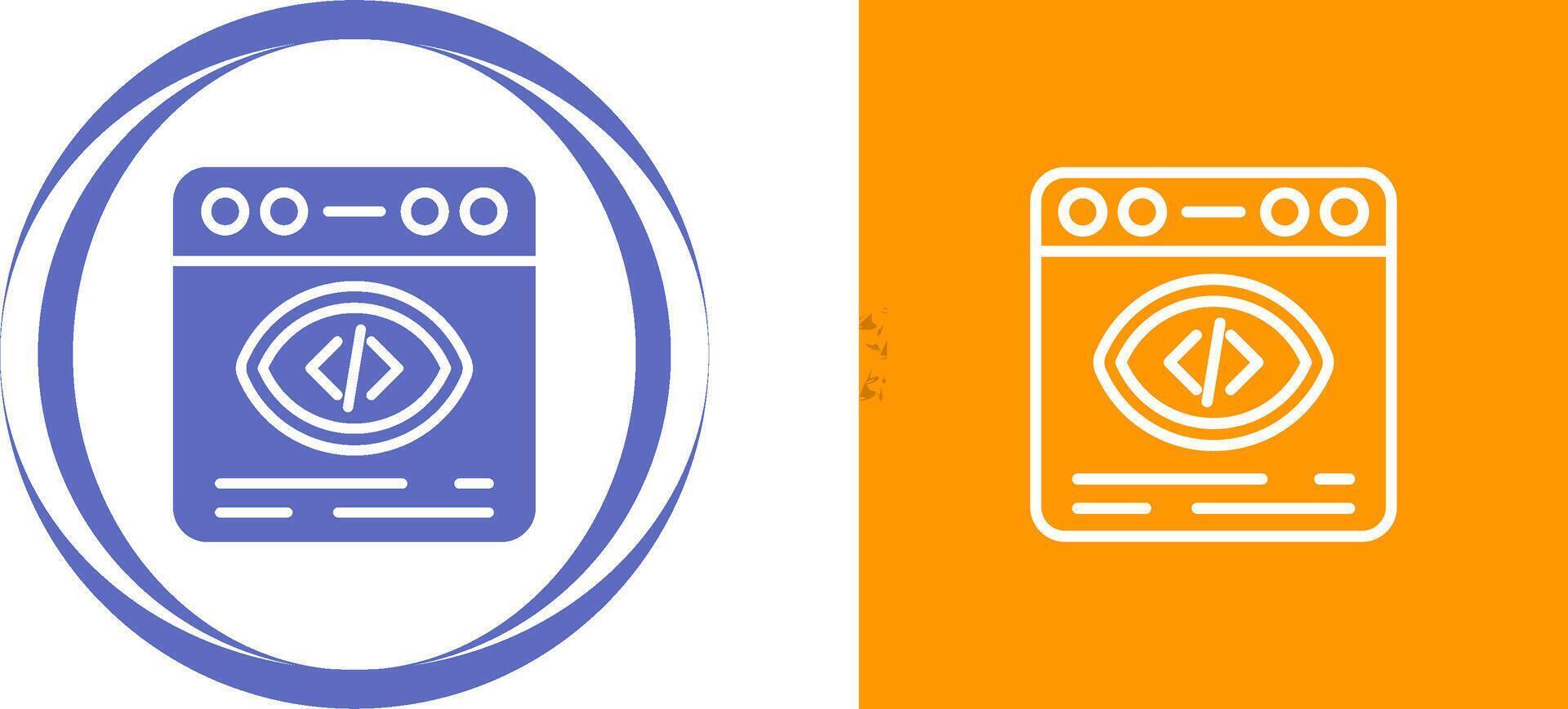 Browser Vector Icon