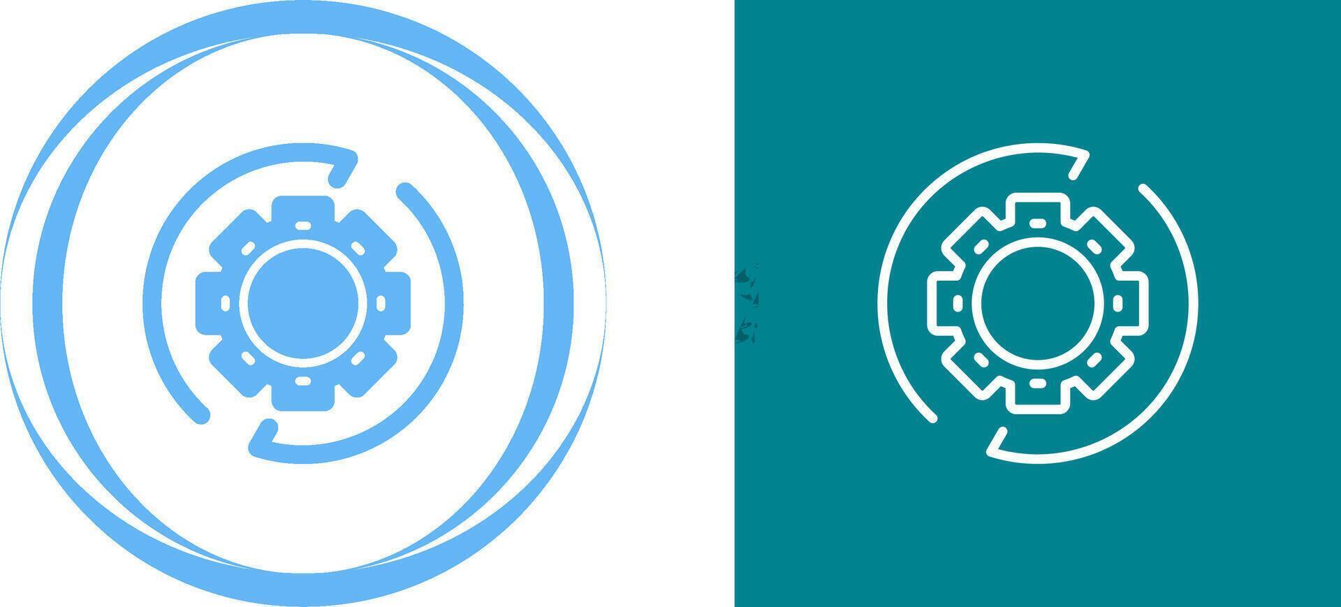 Settings Gear Vector Icon