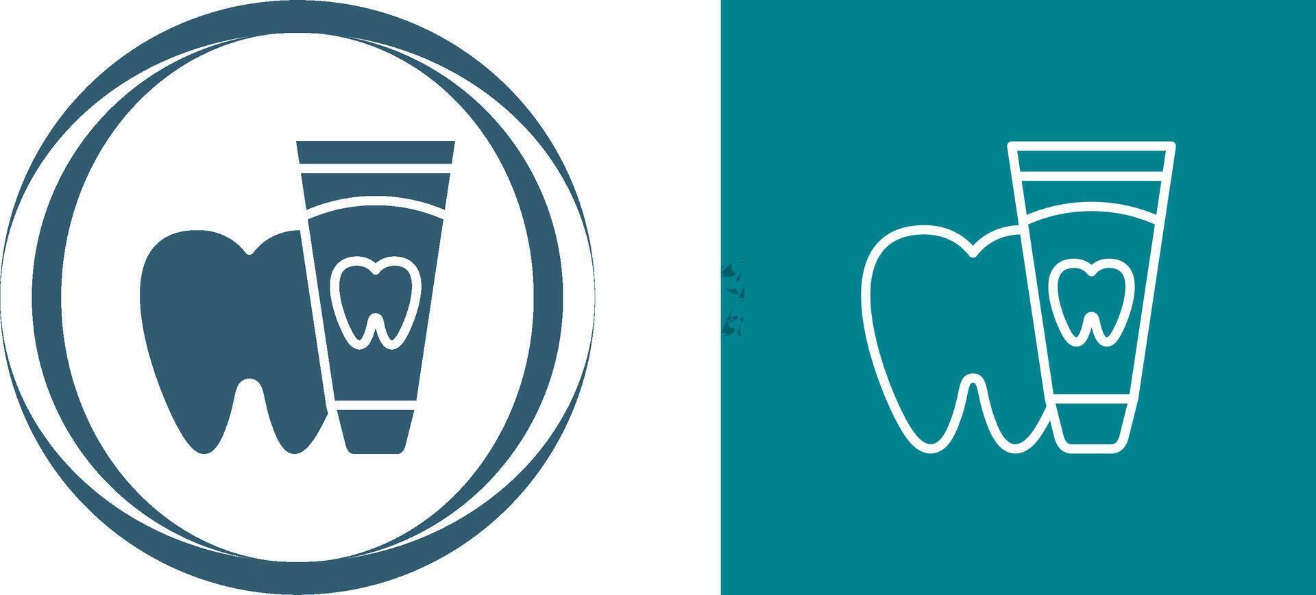 Toothpaste Vector Icon