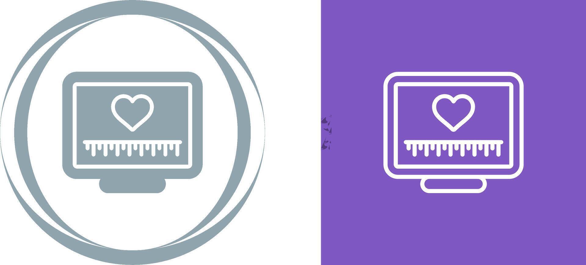 Desktop Computer Vector Icon