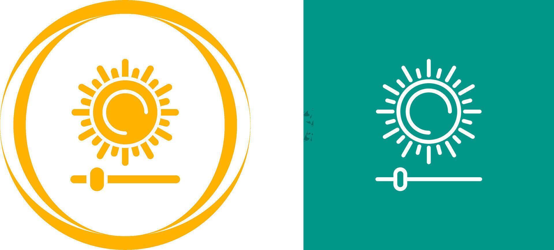 Brightness And Contrast Vector Icon