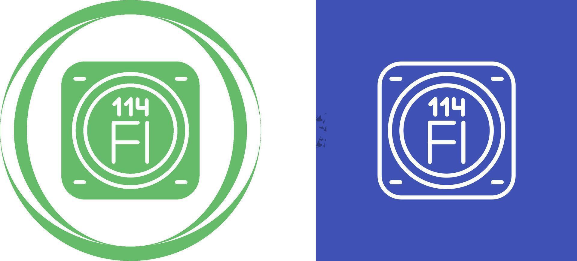 Chemical Element Vector Icon